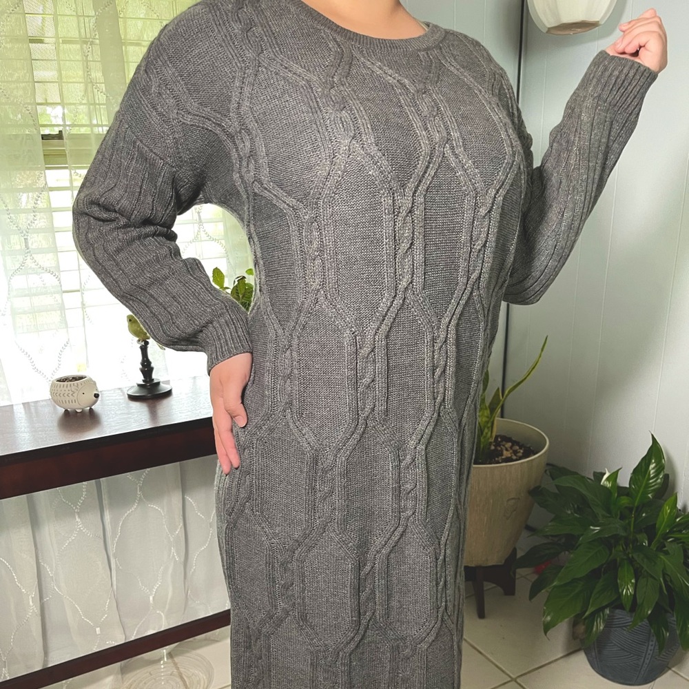 Blue Orchid Sweater Dress